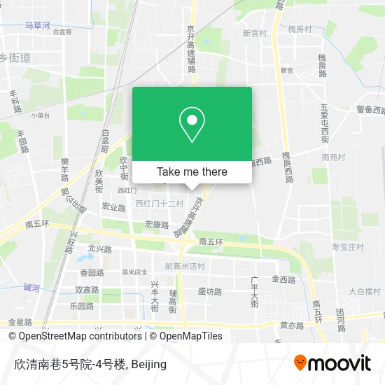 欣清南巷5号院-4号楼 map