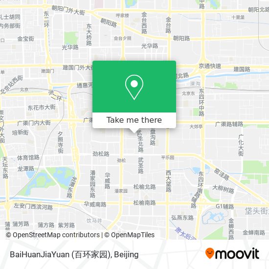 BaiHuanJiaYuan (百环家园) map