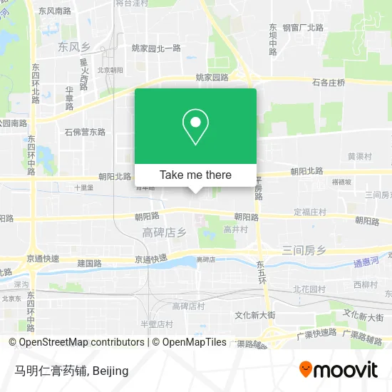 马明仁膏药铺 map