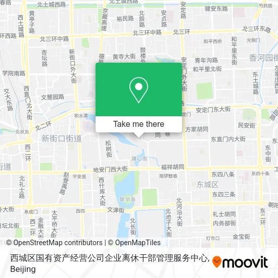 西城区国有资产经营公司企业离休干部管理服务中心 map