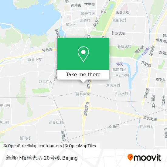 新新小镇瑶光坊-20号楼 map