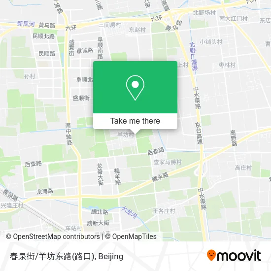 春泉街/羊坊东路(路口) map