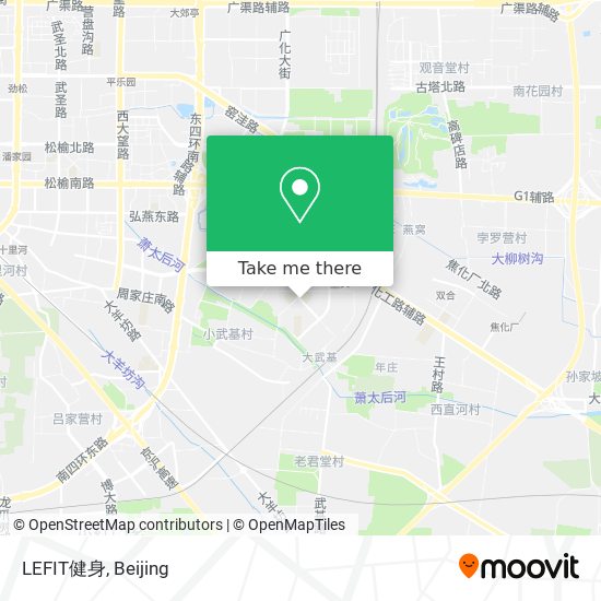 LEFIT健身 map