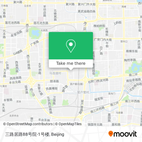 三路居路88号院-1号楼 map