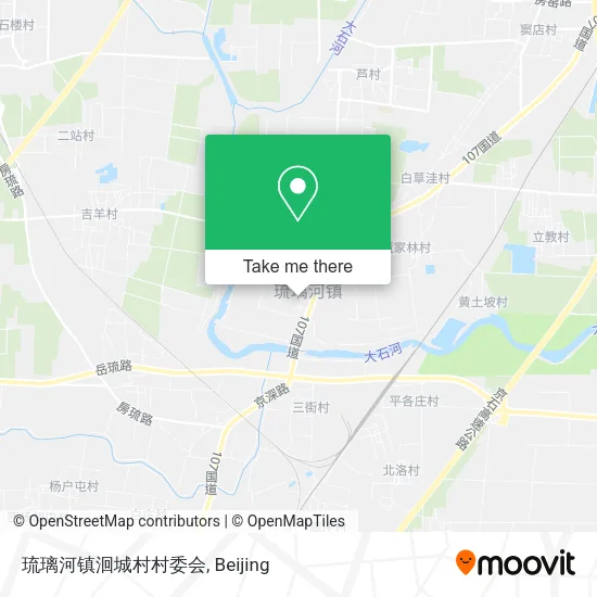琉璃河镇洄城村村委会 map