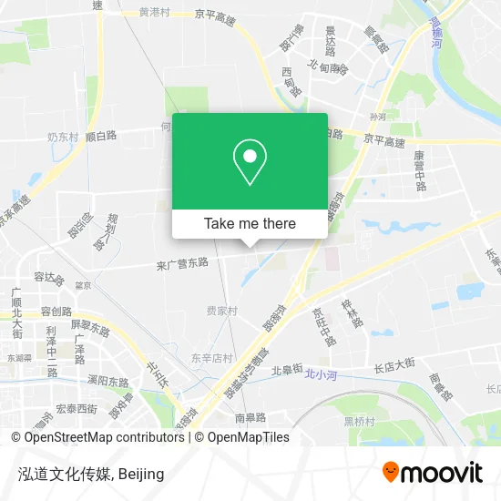 泓道文化传媒 map