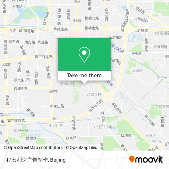 程宏利达广告制作 map