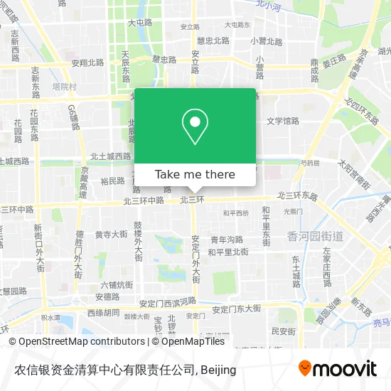 农信银资金清算中心有限责任公司 map