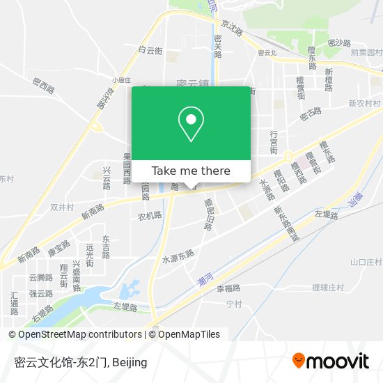 密云文化馆-东2门 map