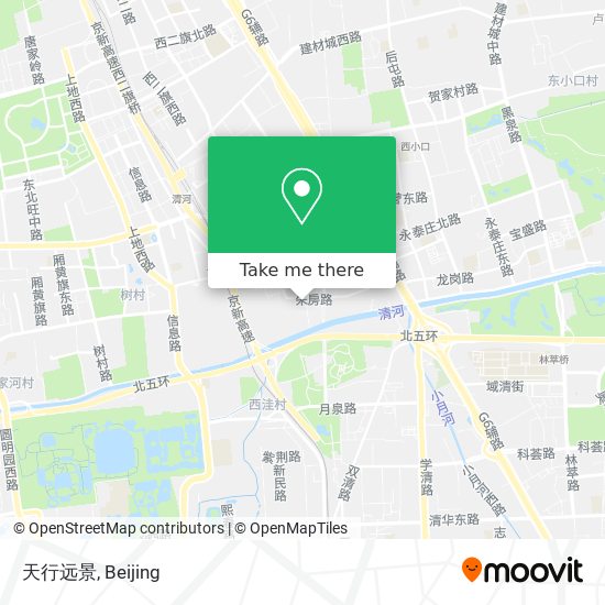 天行远景 map