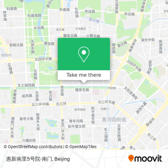 惠新南里5号院-南门 map