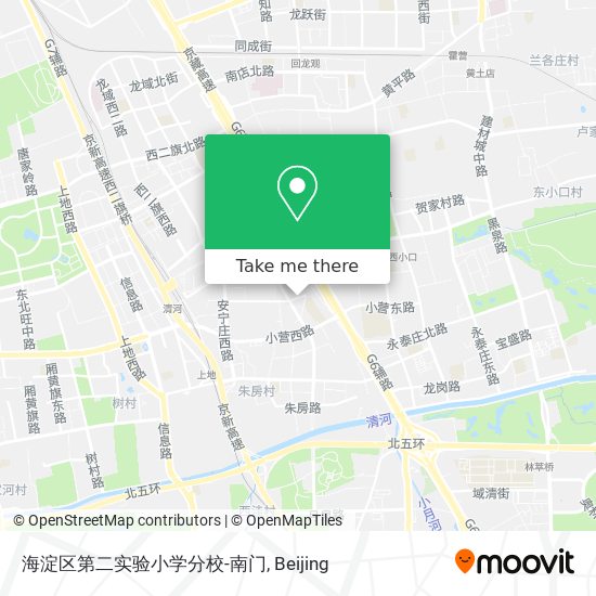 海淀区第二实验小学分校-南门 map