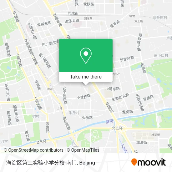 海淀区第二实验小学分校-南门 map