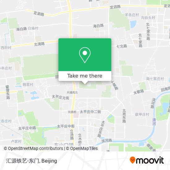 汇源铁艺-东门 map