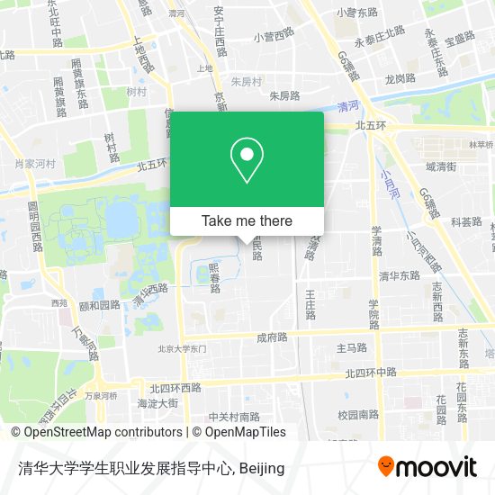 清华大学学生职业发展指导中心 map