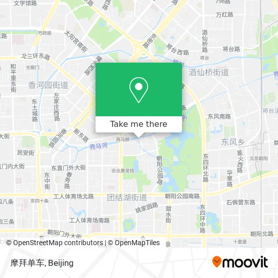摩拜单车 map