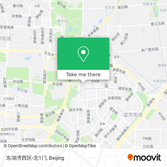 东湖湾西区-北1门 map