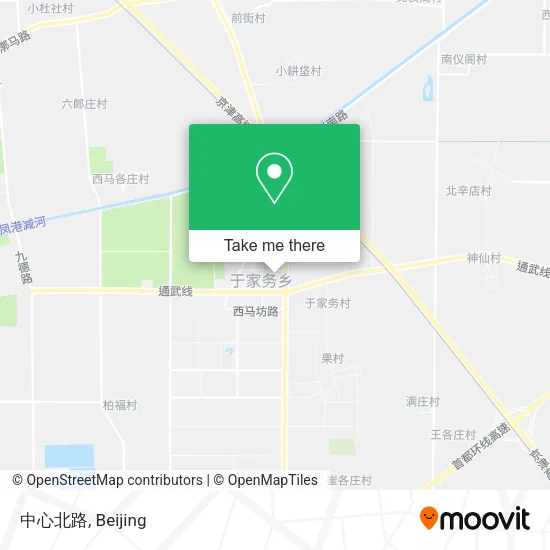 中心北路 map