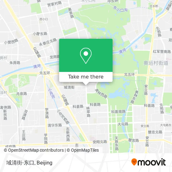 域清街-东口 map