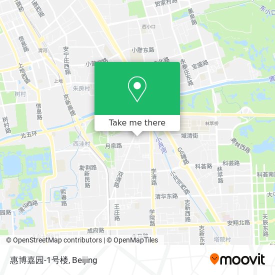 惠博嘉园-1号楼 map