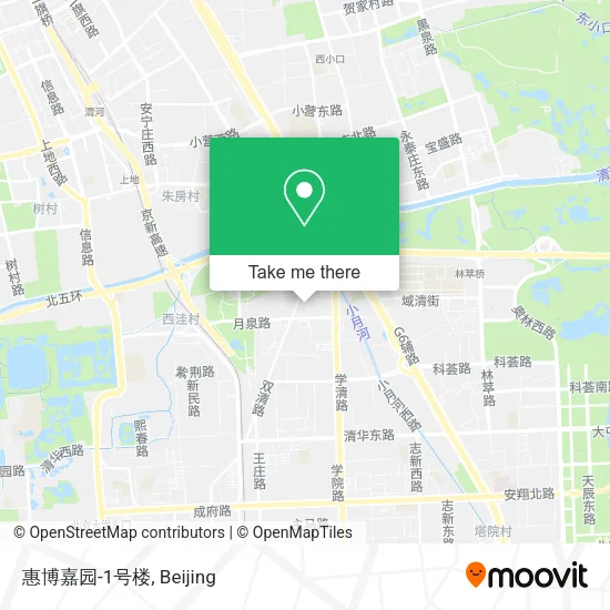 惠博嘉园-1号楼 map