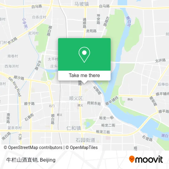牛栏山酒直销 map