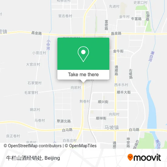 牛栏山酒经销处 map