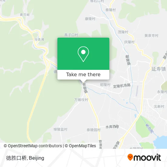 德胜口桥 map