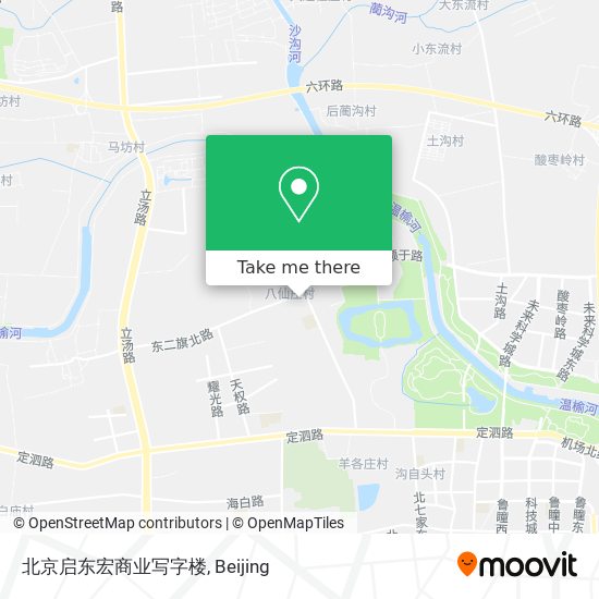 北京启东宏商业写字楼 map