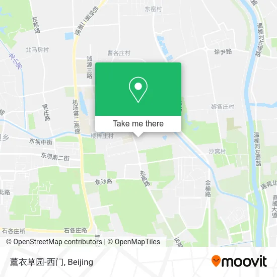 薰衣草园-西门 map