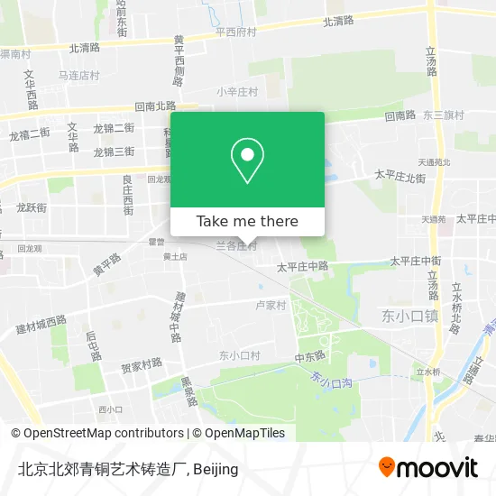 北京北郊青铜艺术铸造厂 map