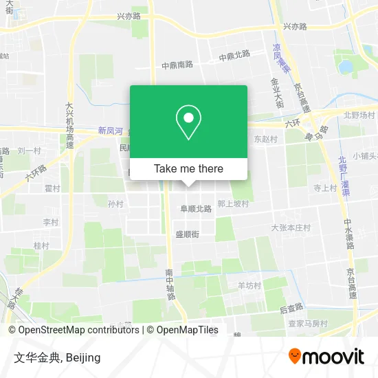 文华金典 map