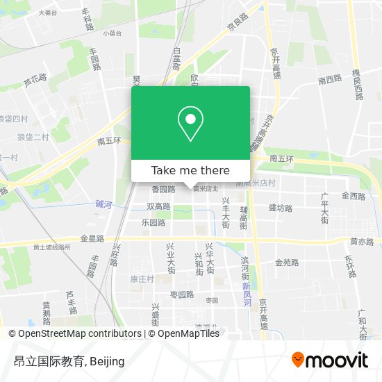 昂立国际教育 map