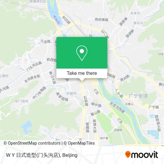 W Y 日式造型(门头沟店) map