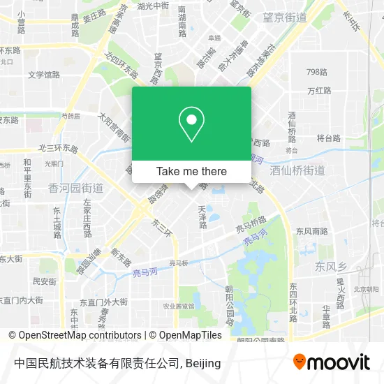 中国民航技术装备有限责任公司 map