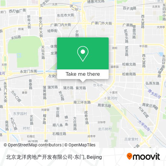 北京龙洋房地产开发有限公司-东门 map
