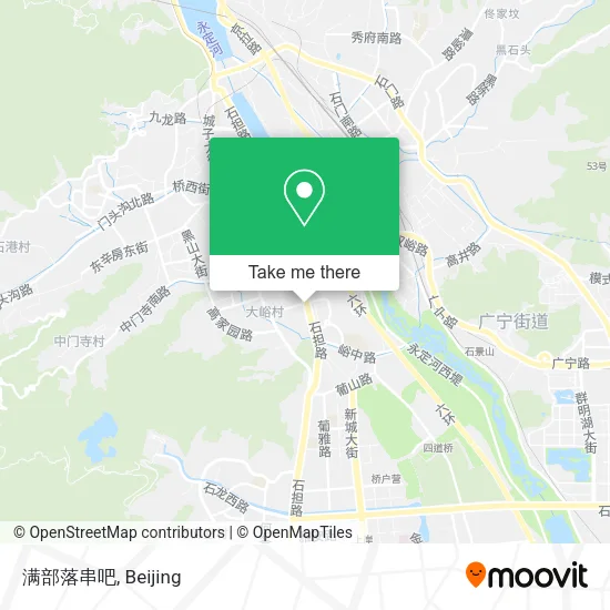 满部落串吧 map