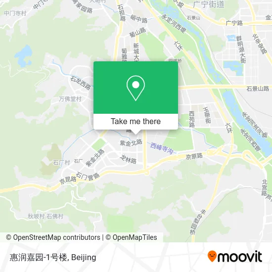 惠润嘉园-1号楼 map