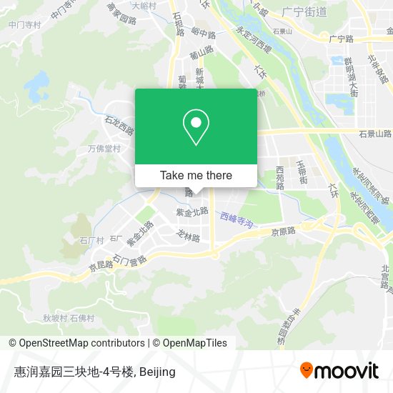 惠润嘉园三块地-4号楼 map