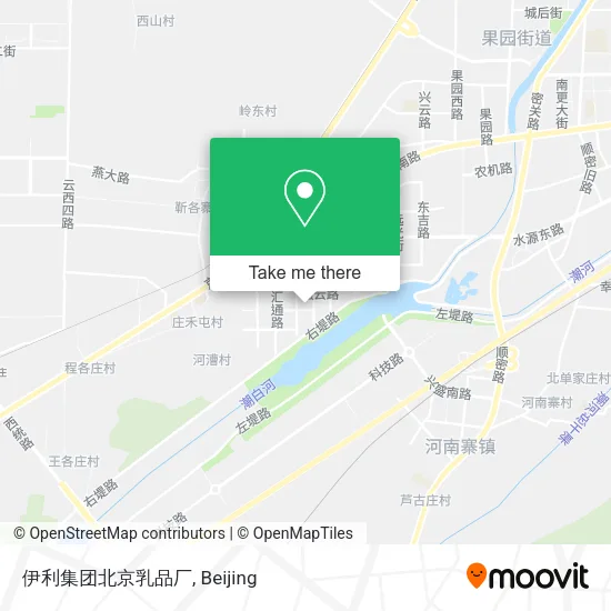伊利集团北京乳品厂 map
