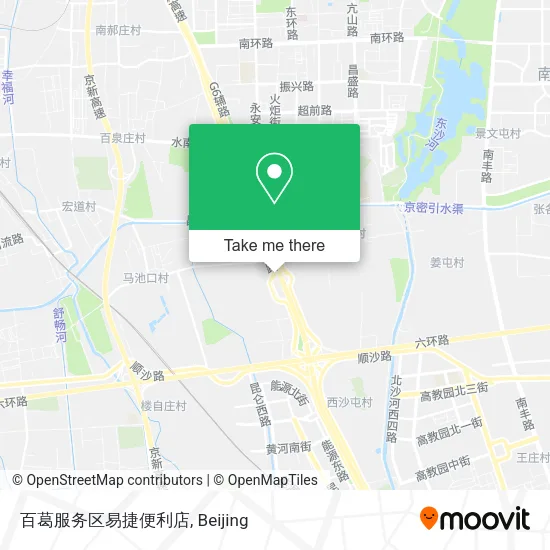 百葛服务区易捷便利店 map