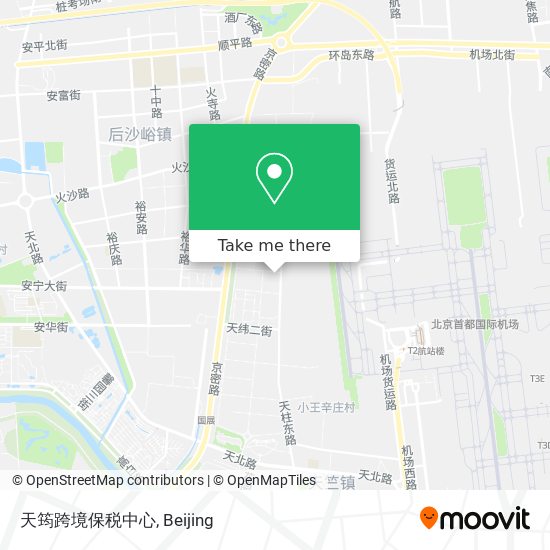 天筠跨境保税中心 map