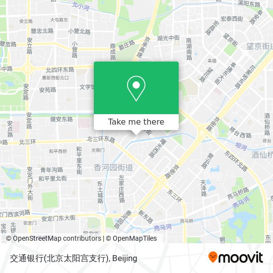 交通银行(北京太阳宫支行) map