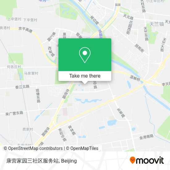 康营家园三社区服务站 map