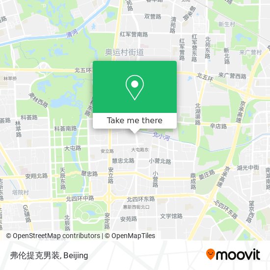 弗伦提克男装 map