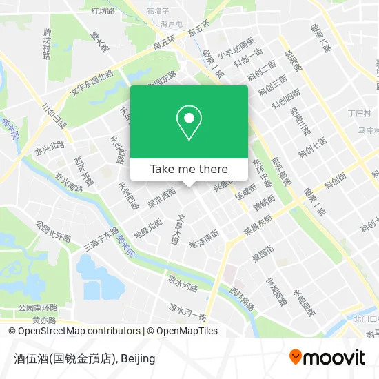 酒伍酒(国锐金嵿店) map