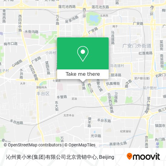 沁州黄小米(集团)有限公司北京营销中心 map