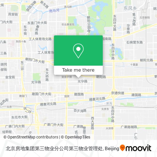 北京房地集团第三物业分公司第三物业管理处 map