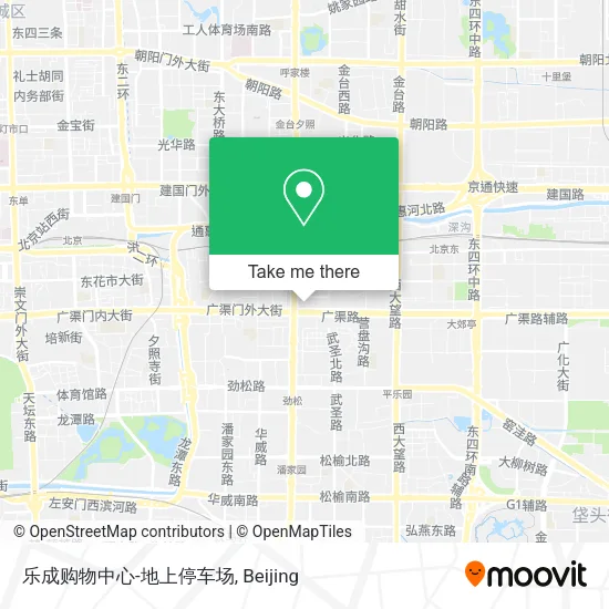 乐成购物中心-地上停车场 map