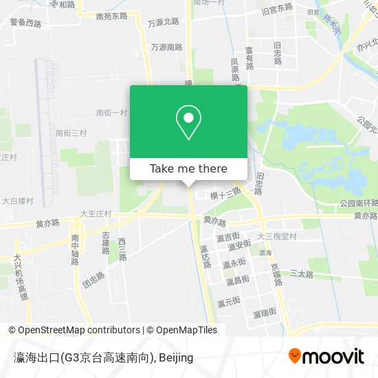 瀛海出口(G3京台高速南向) map
